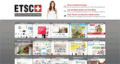 Desktop Screenshot of etsc.ch