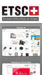Mobile Screenshot of etsc.ch