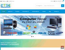 Tablet Screenshot of etsc.in